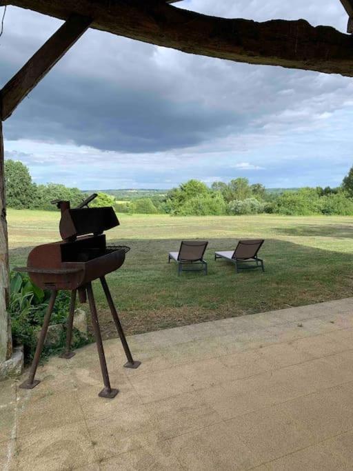 Guest house avec vue sur 2 hectares La Sauvetat-du-Dropt Extérieur photo